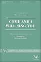 Come and I Will Sing You TTBB choral sheet music cover